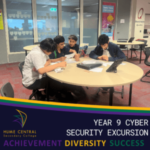 Year 9 Cyber Security Excursion