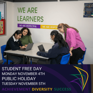 Student Free Day - Monday November 4th